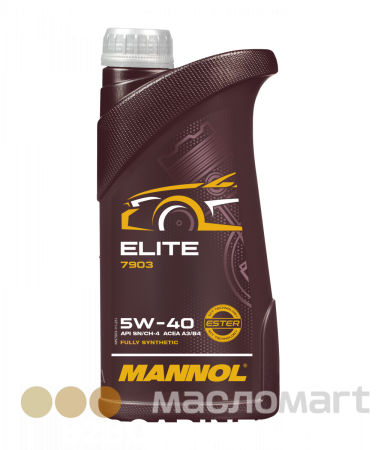 5w40 mannol elite 1л